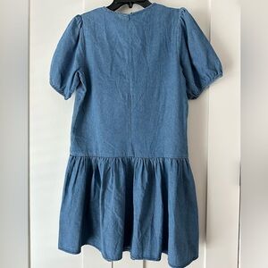 ☁️ Cloud Ten Denim Drop Waist Dress ☁️ Size S